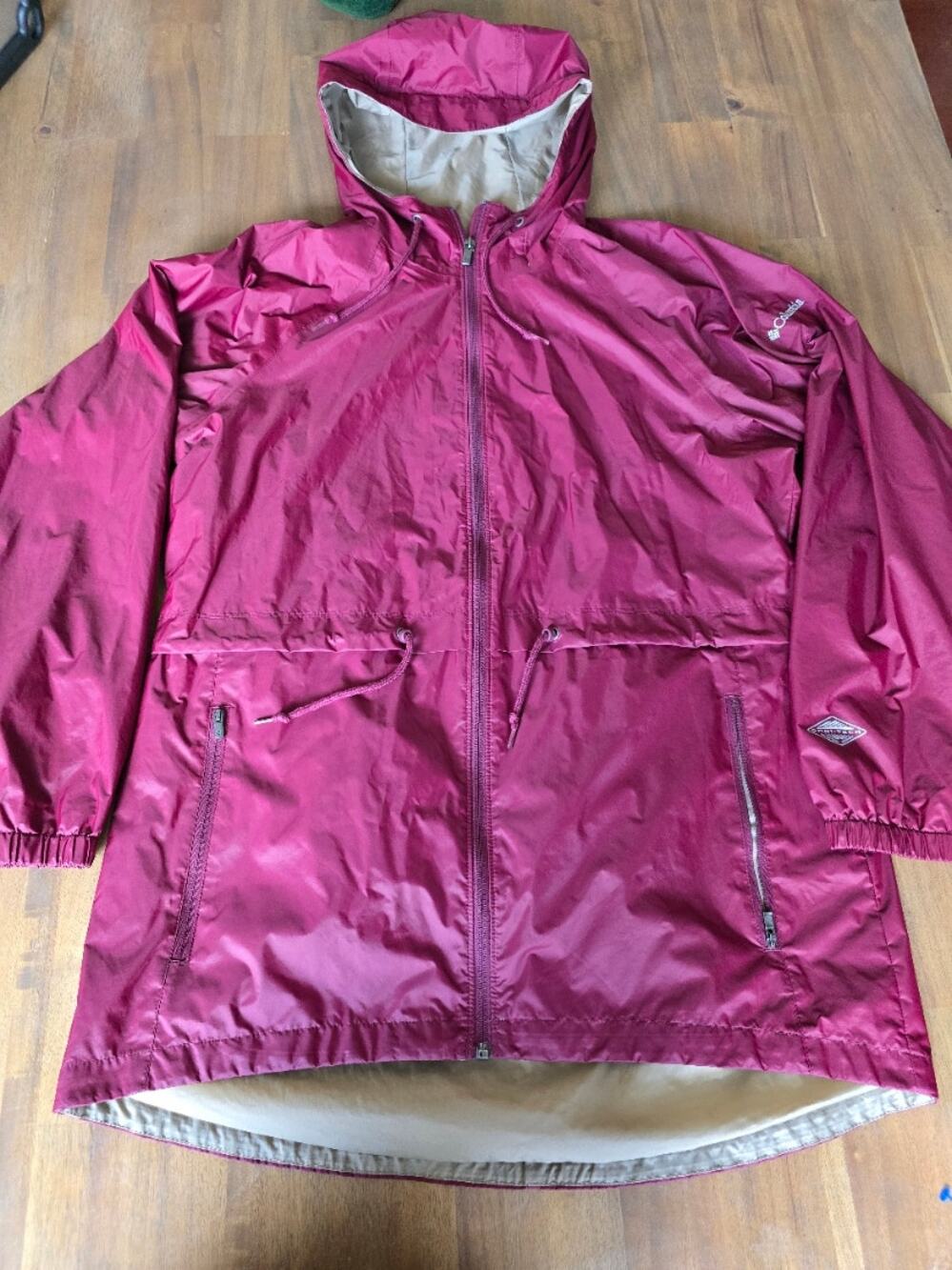 Columbia Omni-Tech Hooded Full Zip Rain Jacket
